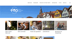 Desktop Screenshot of fbs-tuebingen.de
